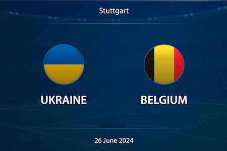 Евро-2024. Украина - Бельгия. Прогноз на центральный матч 26 июня 2024 года