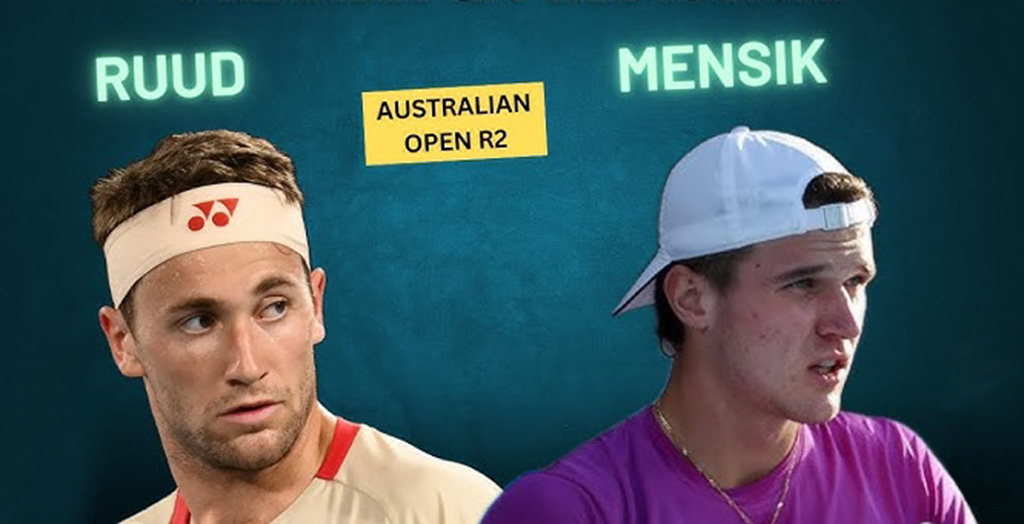 Рууд – Меншик: битва опыта и молодости на Australian Open 15 января 2025 года